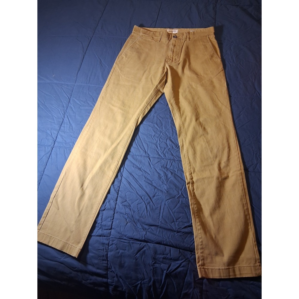 Goodfellow & Co Khaki Hennepin Chino Straight Leg Pants Men's‎ Size 28x30